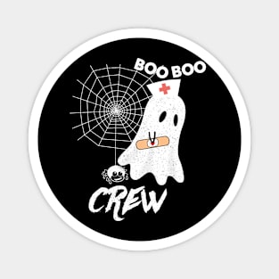 Boo Boo Crew Nurse Ghost Magnet